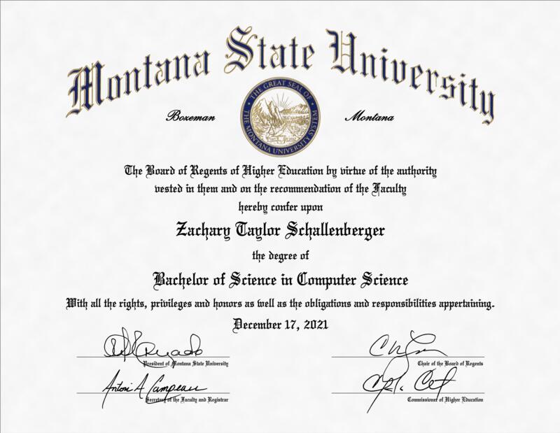 MSU Diploma