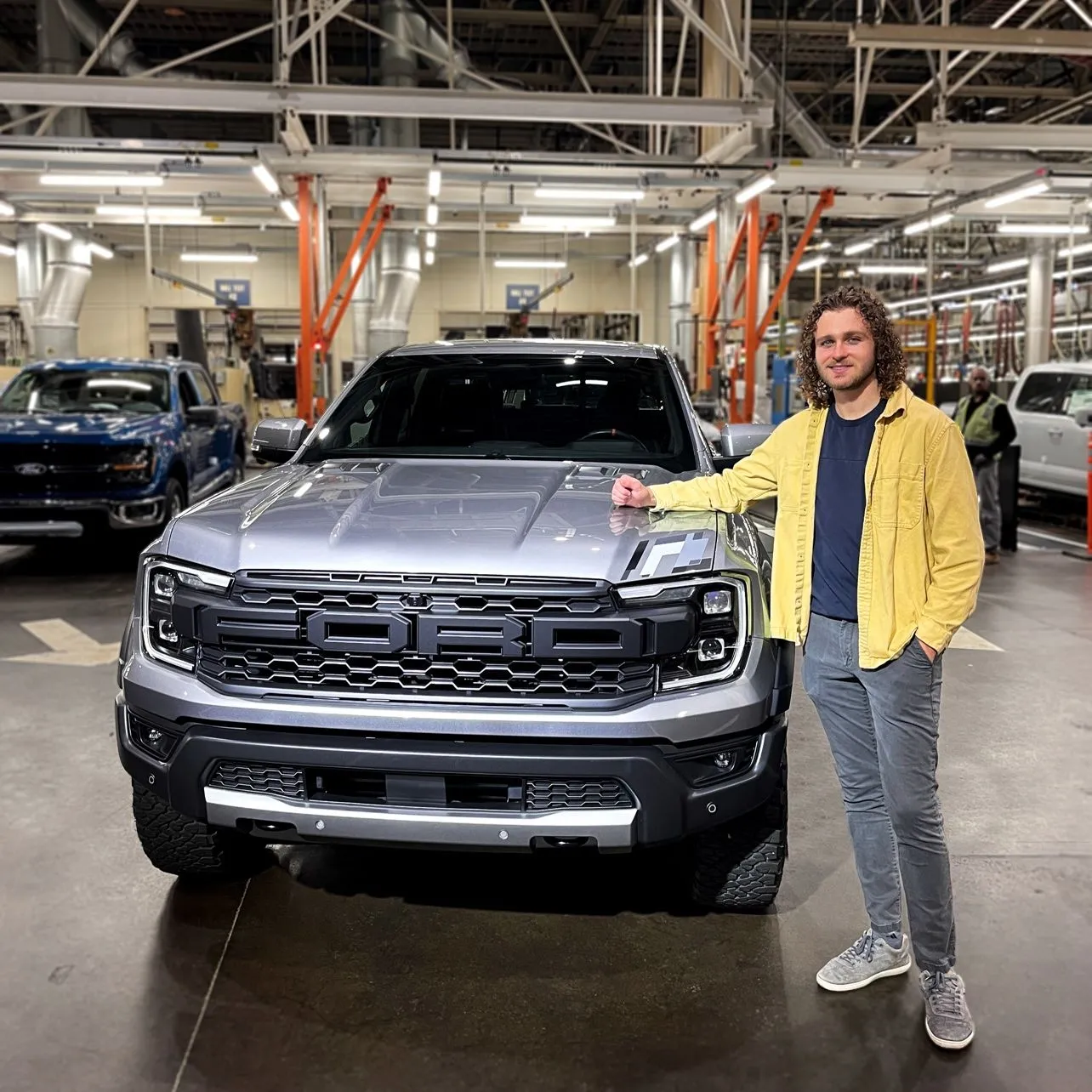 Zach Schallenberger with Ranger Raptor